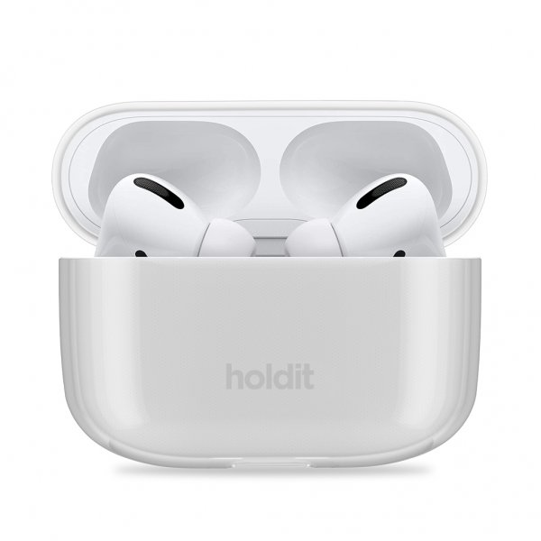 AirPods Pro/AirPods Pro 2 Cover Seethru Hvid