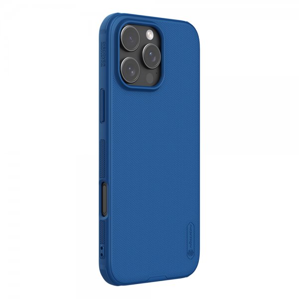 iPhone 16 Pro Cover Super Frosted Shield Pro Blå