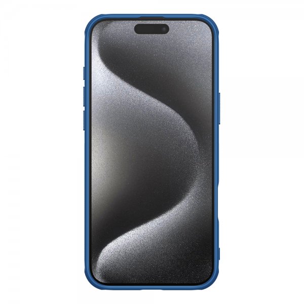 iPhone 16 Pro Cover Super Frosted Shield Pro Blå