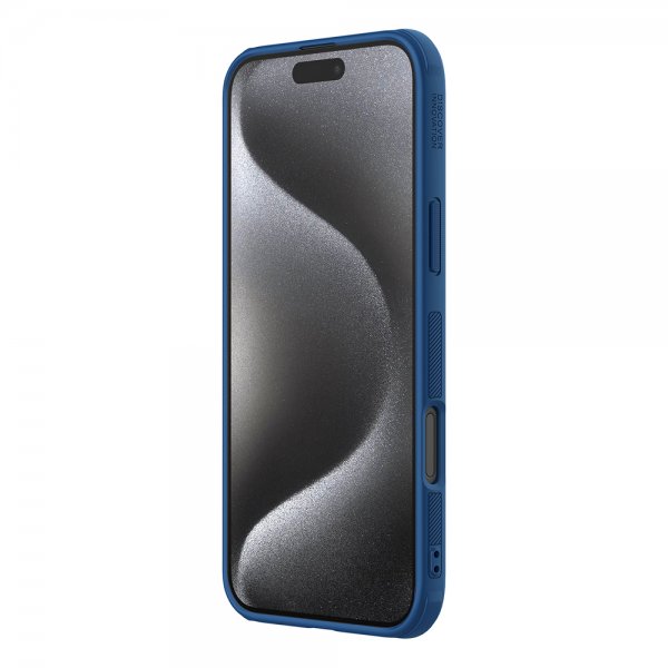 iPhone 16 Pro Cover Super Frosted Shield Pro Blå