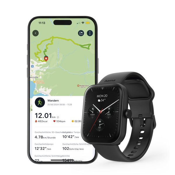 Smartwatch 5000 Sort