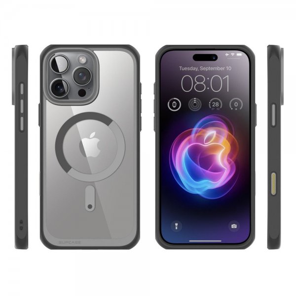 iPhone 16 Pro Max Cover UB Mag Grå