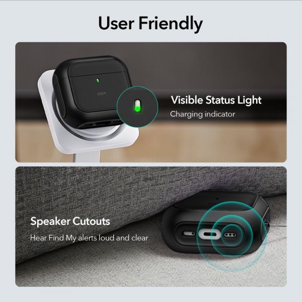 AirPods 4 Cover Orbit Hybrid HaloLock Sort