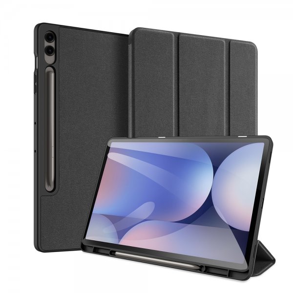 Samsung Galaxy Tab S9 Plus/S9 FE Plus/S10 Plus Etui Domo Series Sort