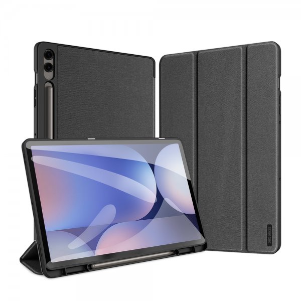 Samsung Galaxy Tab S9 Plus/S9 FE Plus/S10 Plus Etui Domo Series Sort