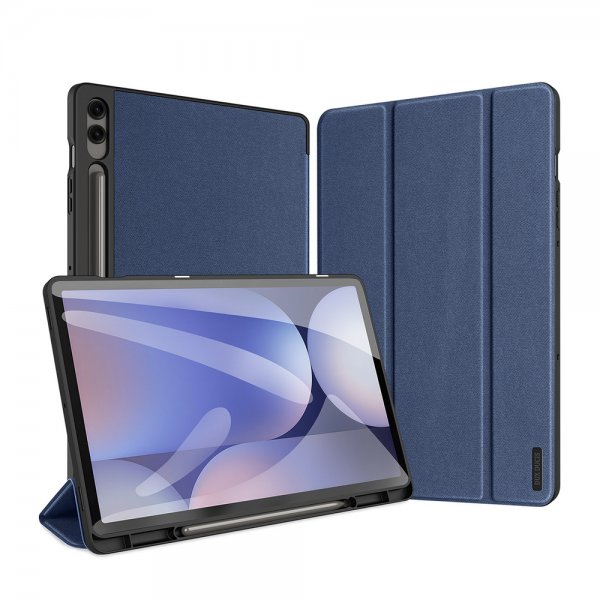 Samsung Galaxy Tab S9 Plus/S9 FE Plus/S10 Plus Etui Domo Series Blå