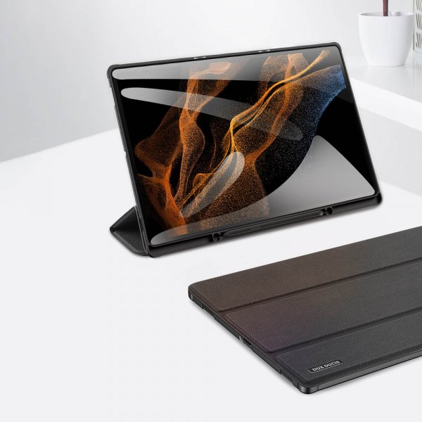 Samsung Galaxy Tab S8 Ultra/S9 Ultra/S10 Ultra Etui Domo Series Sort