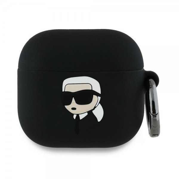 AirPods 4 Cover Karl 3D Sort