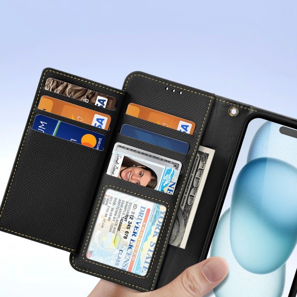 iPhone 15 Etui 2-in-1 Lawa Series MagSafe Sort