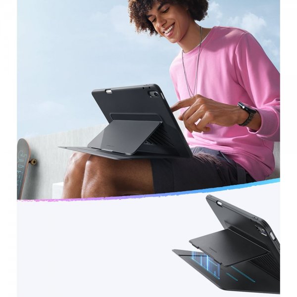 iPad Air 13 (M2/M3) Etui Flip Hybrid Sort