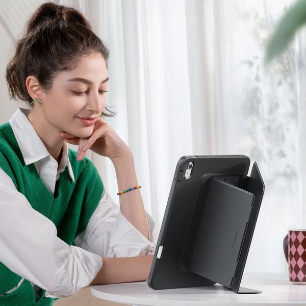 iPad Air 13 (M2/M3) Etui Flip Hybrid Sort