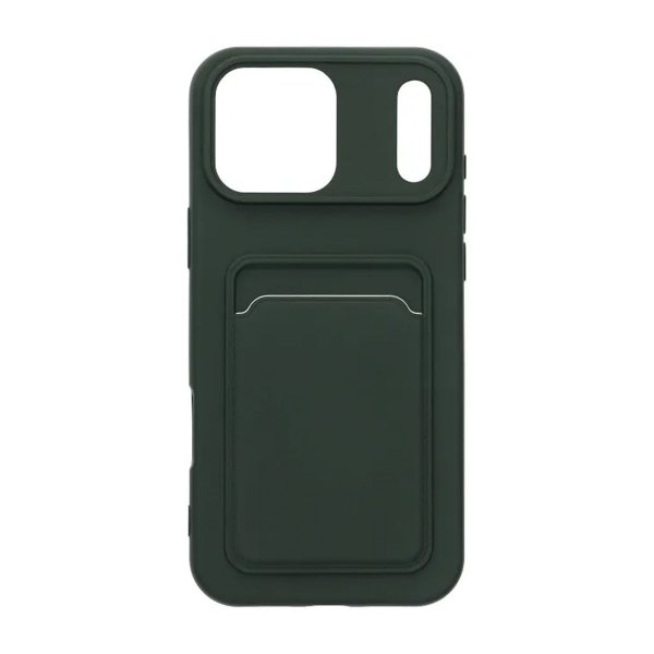 iPhone 17 Pro Max Cover Kortholder Grøn
