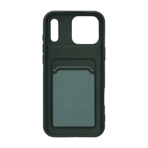 iPhone 17 Pro Max Cover Kortholder Grøn