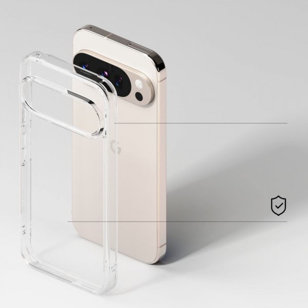 Google Pixel 10/Pixel 10 Pro Cover Fusion Transparent