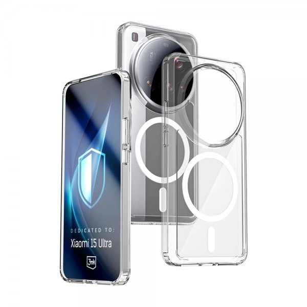 Xiaomi 15 Ultra Cover Armor MagCase Transparent