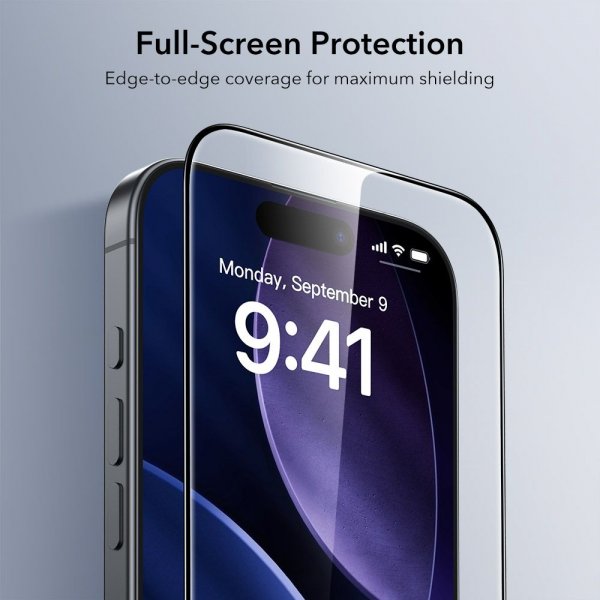 iPhone 16 Pro/iPhone 17 Skærmbeskytter UltraFit 2-pak