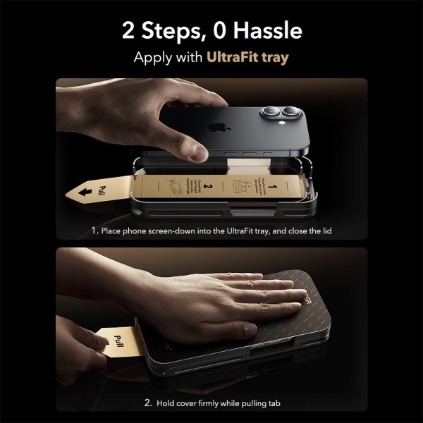 iPhone 16 Pro/iPhone 17 Skærmbeskytter UltraFit Armorite Pro