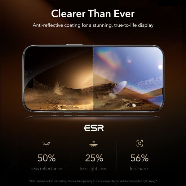 iPhone 16 Pro/iPhone 17 Skærmbeskytter UltraFit Armorite Pro