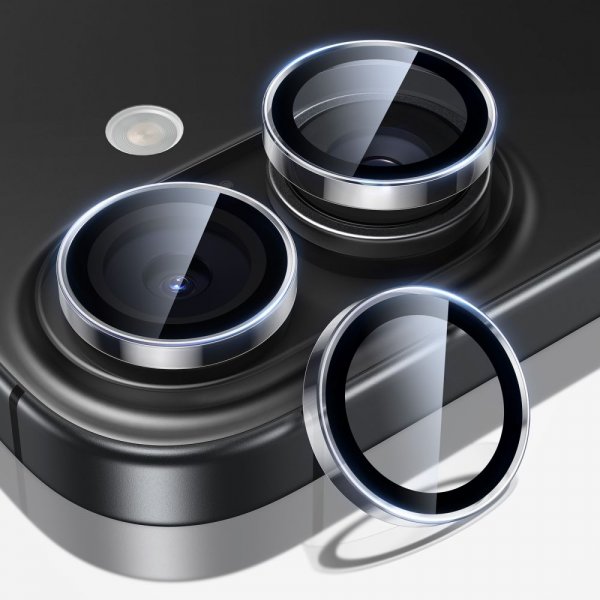 iPhone 16/iPhone 16 Plus/iPhone 17 Kamerabeskytter Armorite Transparent