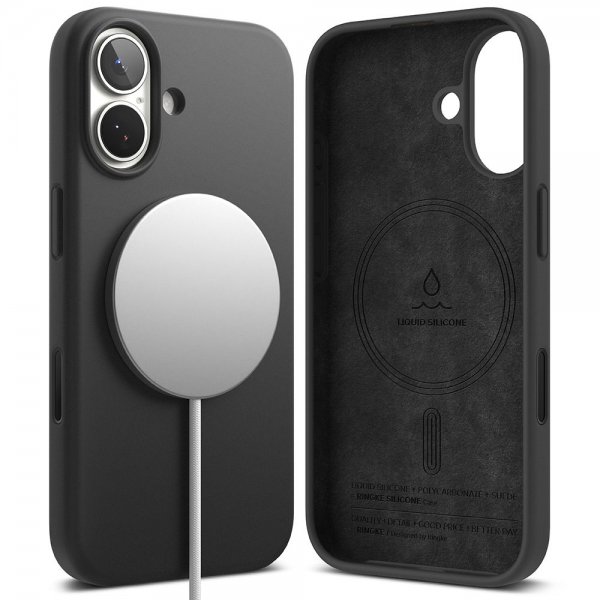 iPhone 17 Cover Silicone Magnetic Sort