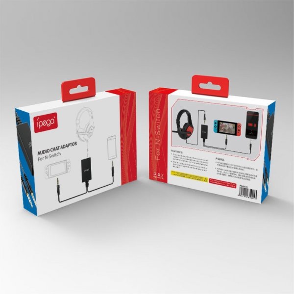 2 i 1 lydadapter til Nintendo Switch