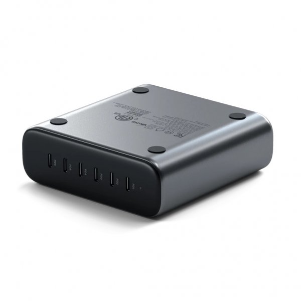 Oplader 200W USB-C 6-port GaN Charger