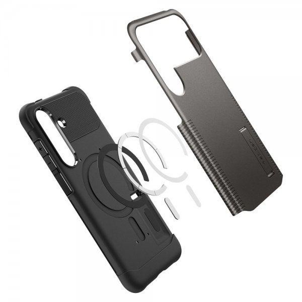 Samsung Galaxy S25 FE Cover Slim Armor MagFit Gunmetal