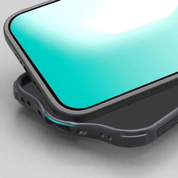 iPhone Air Cover Super Frosted Shield Pro MagSafe Transparent Sort