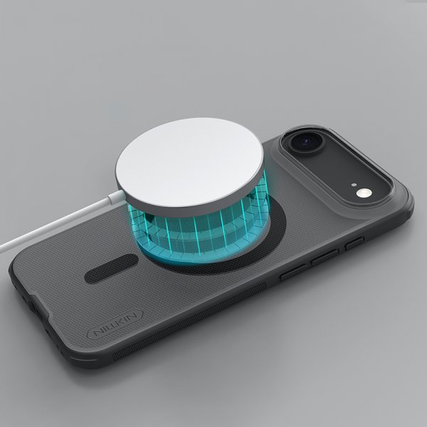 iPhone Air Cover Super Frosted Shield Pro MagSafe Transparent Sort