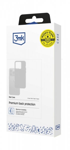 Xiaomi Redmi Note 15 Pro Cover Matt Case Sort