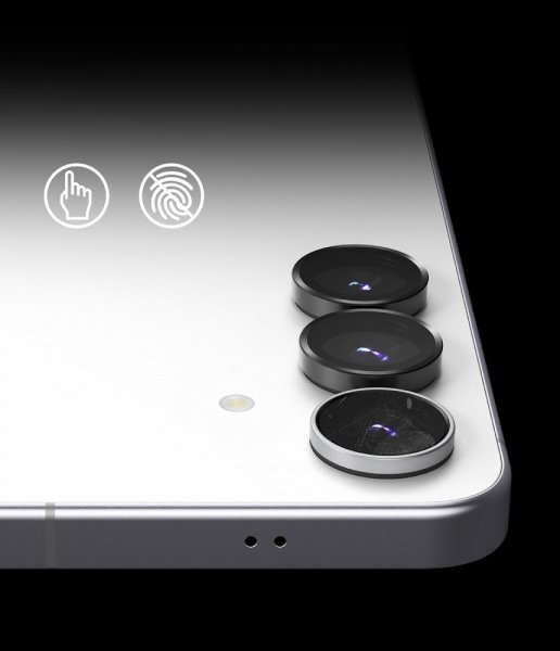 Samsung Galaxy S25 FE Kamerabeskytter Camera Lens Frame 2-pak