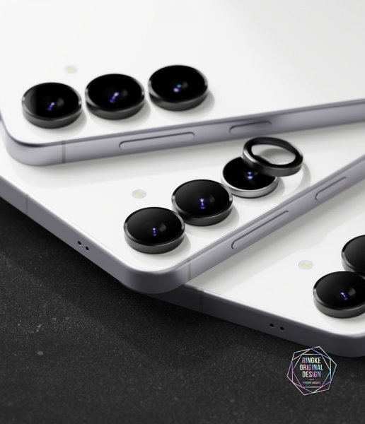 Samsung Galaxy S25 FE Kamerabeskytter Camera Lens Frame 2-pak