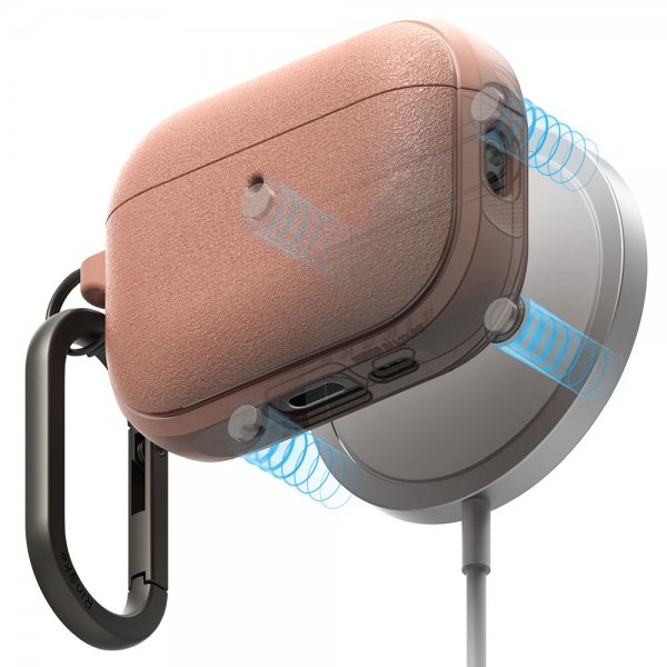 AirPods Pro 3 Cover Onyx Magnetic Coral