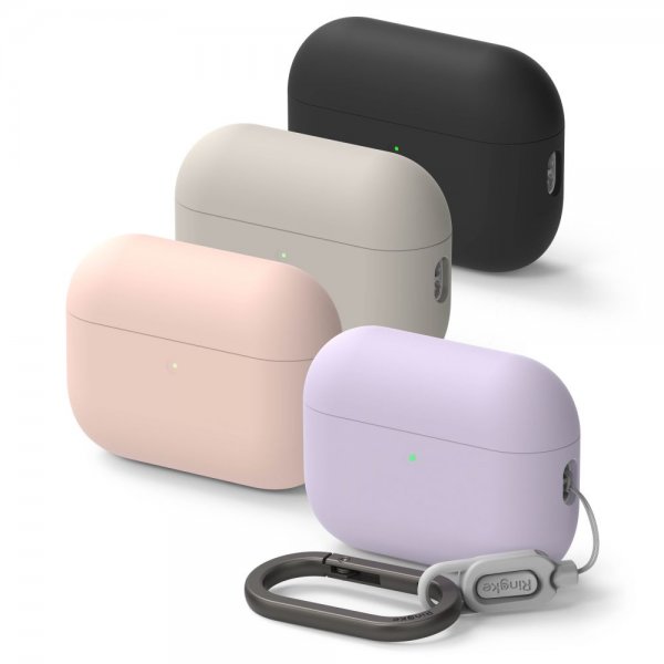 AirPods Pro 3 Cover Silikoni Lilla