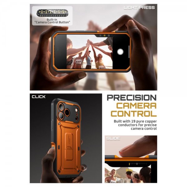 iPhone 17 Pro Max Cover UB Pro Orange