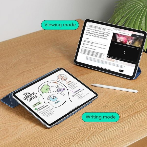 iPad Pro 11 (M4/M5) Etui Rebound Magnetic Blå