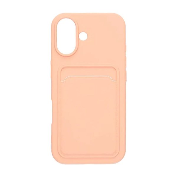 iPhone 17 Cover Kortholder Lyserød