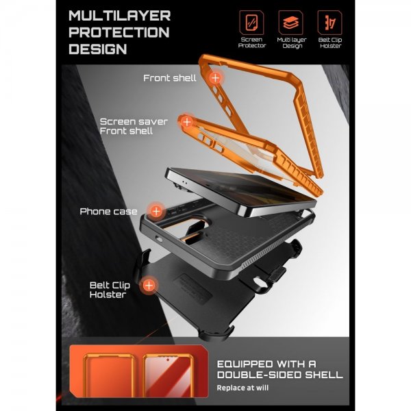 Samsung Galaxy S26 Ultra Cover UB Pro MagSafe Orange