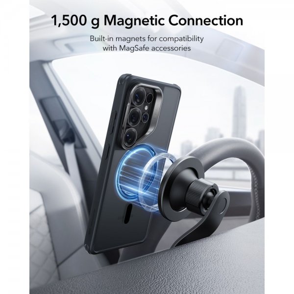 Samsung Galaxy S26 Ultra Cover Classic Hybrid Kickstand MagSafe Sort