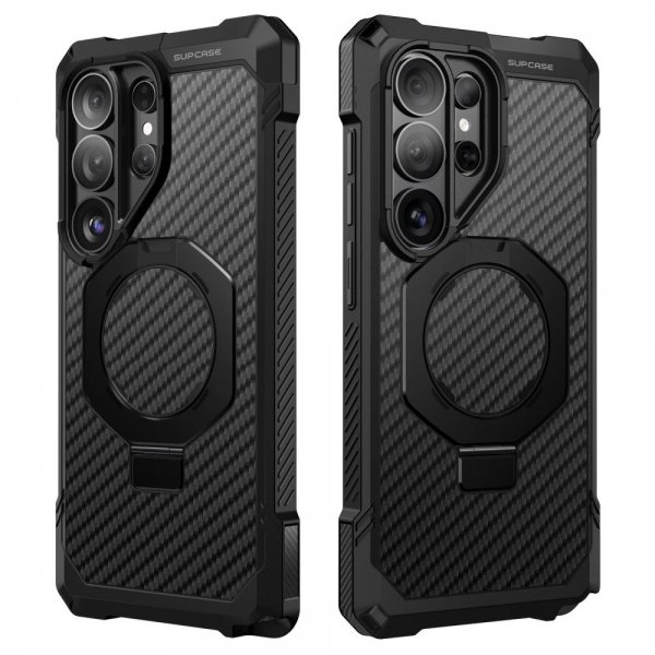 Samsung Galaxy S26 Ultra Cover UB Grip MagSafe Aramid Sort