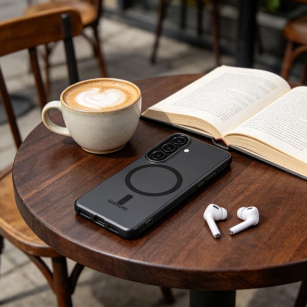 Samsung Galaxy S26 Cover MagSlim MagSafe Matte Black