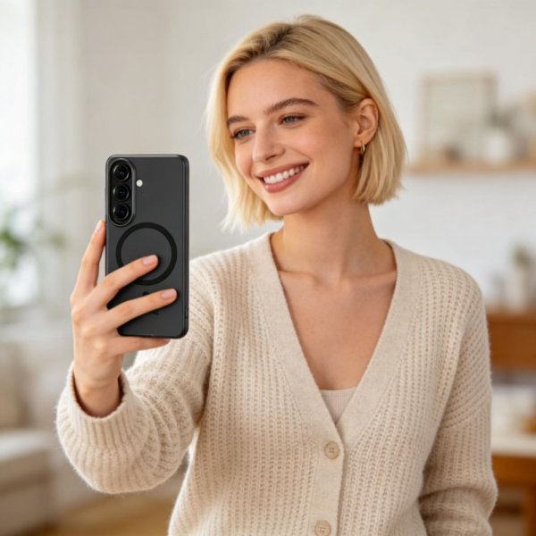 Samsung Galaxy S26 Cover MagSlim MagSafe Matte Black