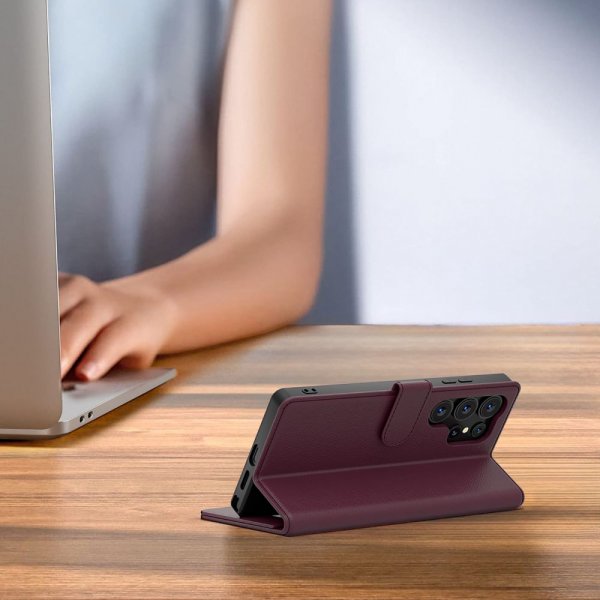 Samsung Galaxy A57 Etui Wallet Rød