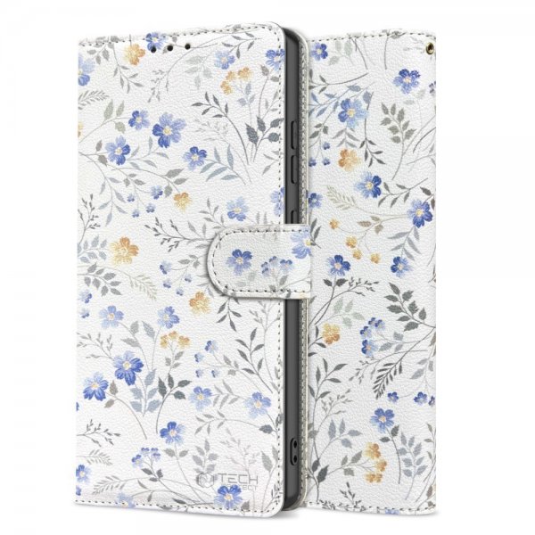 Samsung Galaxy A57 Etui Wallet Blomstermønster