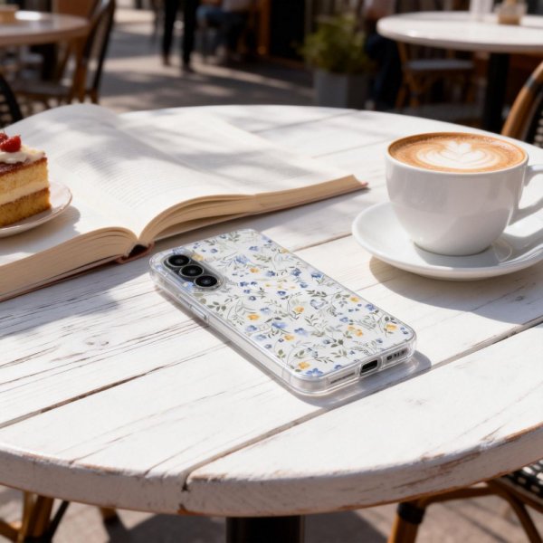 Samsung Galaxy A57 Cover FlexAir Blomstermønster