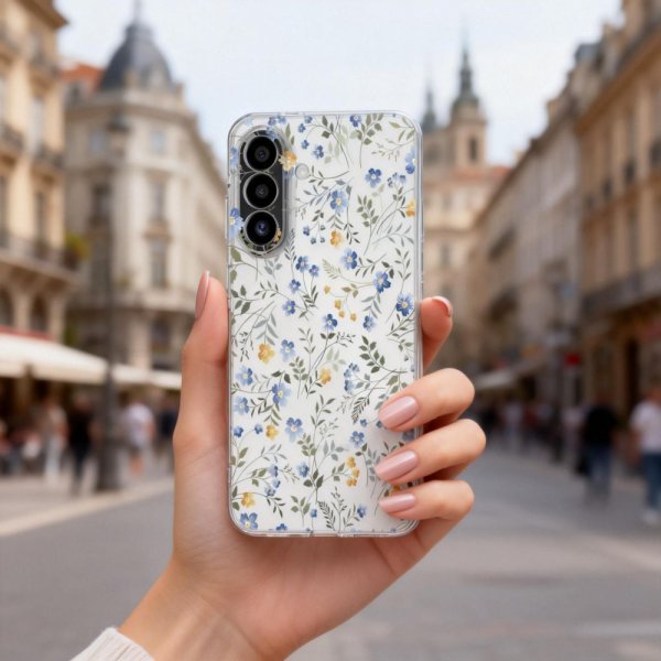 Samsung Galaxy A57 Cover FlexAir Blomstermønster