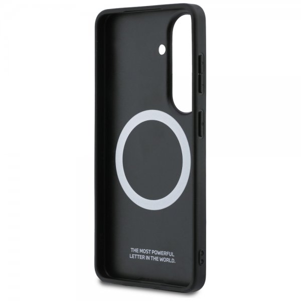 Samsung Galaxy S26 Cover Perforated Stripe MagSafe Sort Blå