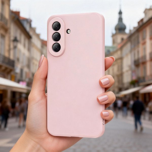 Samsung Galaxy A37 Cover Icon Lyserød