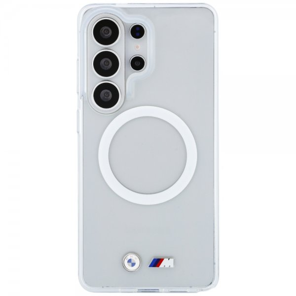 Samsung Galaxy S26 Ultra Cover Metal Logo MagSafe Transparent
