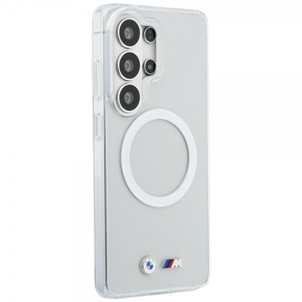 Samsung Galaxy S26 Ultra Cover Metal Logo MagSafe Transparent